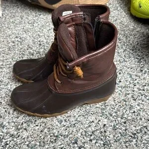 Sperry | Shoes | Sperry Brown And Black Rain Snow Boots  display picture 1